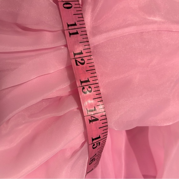 Selkie the Angel Delight Puff Dress Mini Pink Organza size S - Picture 15 of 15